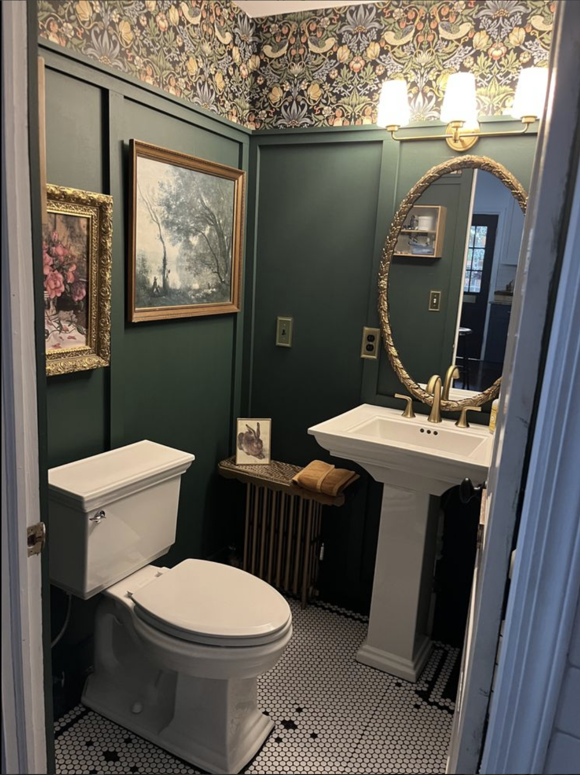 Finished bathroom renovation