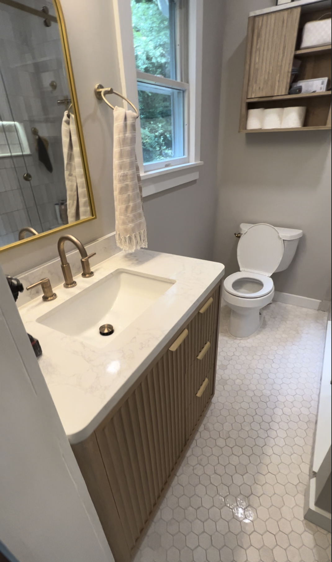 Tile and finish work detail